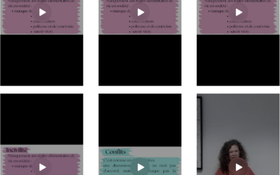 Création de vidéos sur le thème des incivilités, harcèlement et conflits partie 2